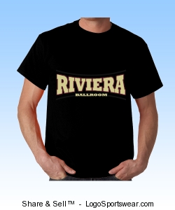 Riviera Ballroom, Adult T-shirt Design Zoom