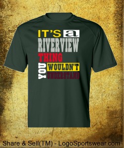 A Riverview Thing, Tee Black Design Zoom